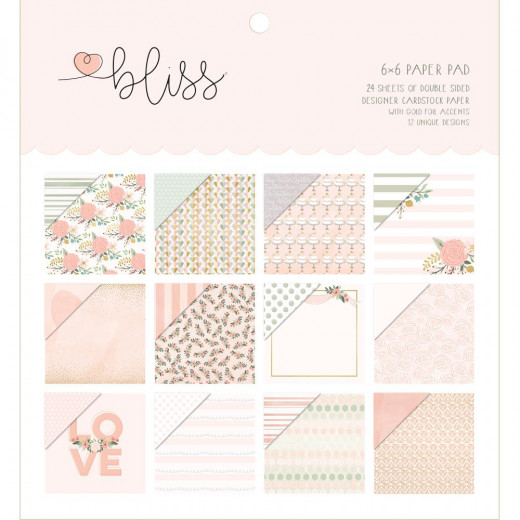 Bliss 6x6 Paper Pad