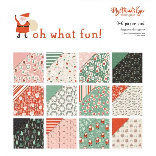 Oh What Fun 6x6 Paper Pad