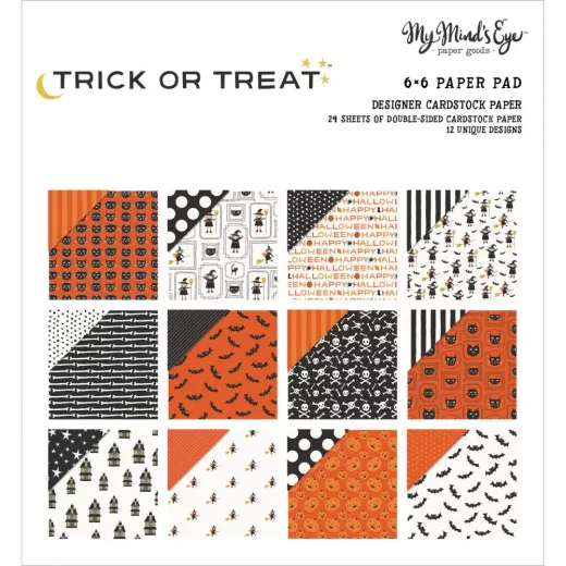 Trick Or Treat 6x6 Paper Pad