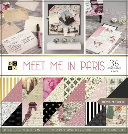 Meet me in Paris Paper Stack