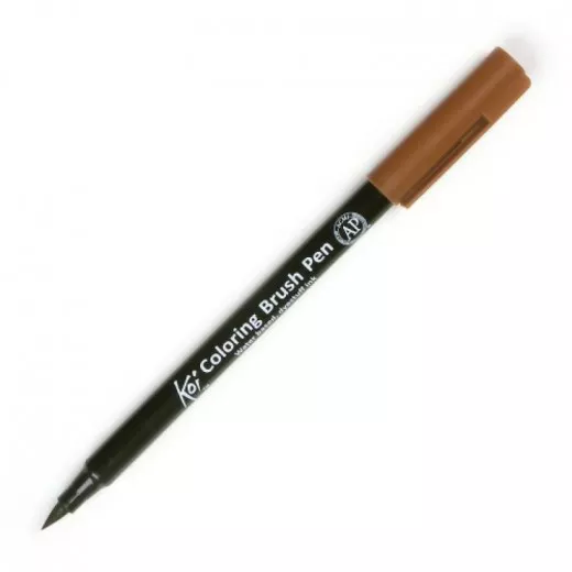 Koi Color Brush - Brown