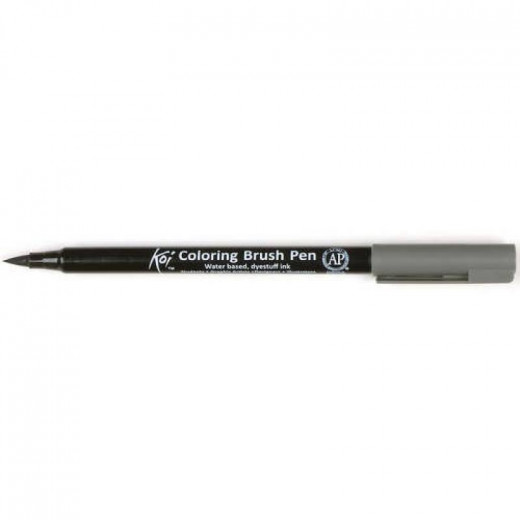 Koi Color Brush - Dark Warm Gray