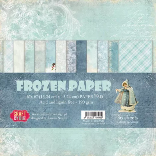 Frozen 6x6 Paper Pad