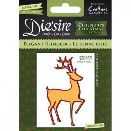 Diesire Classiques Christmas Cutting Die - Elegantes Rentier