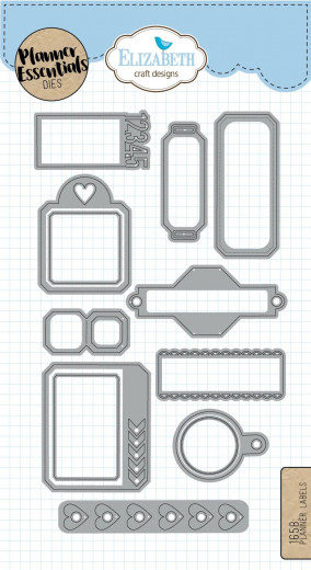 Metal Cutting Die - Planner Labels