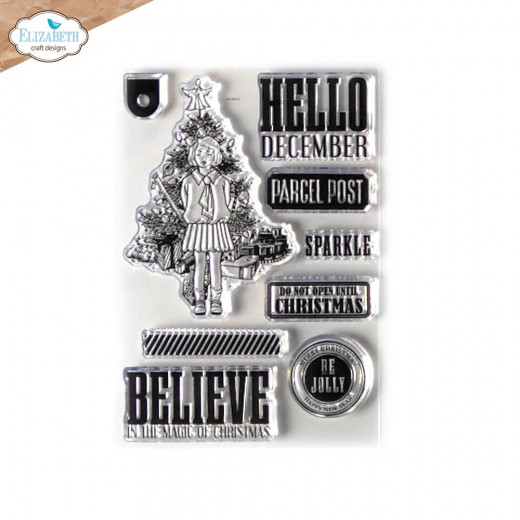 Clear Stamps - Hello December