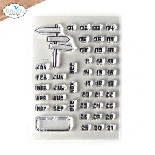 Clear Stamps - All The Dates