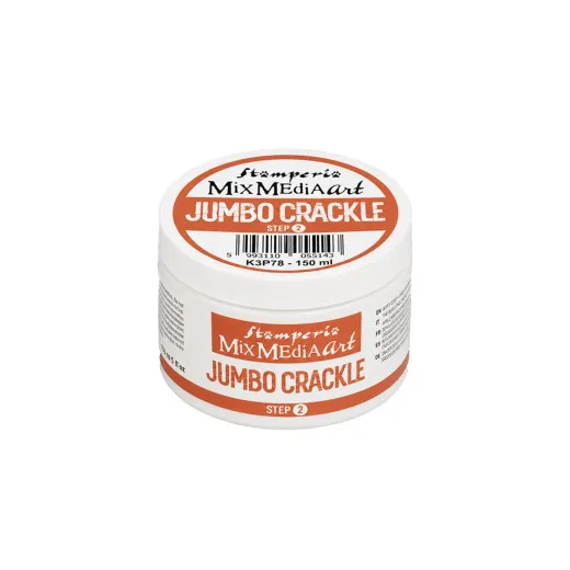 150-ml-Dose Stamperia Mixed Media Art Jumbo Crackle Step 2