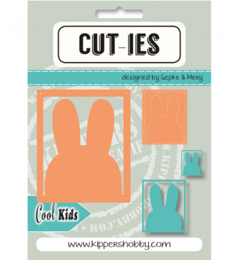 Stanzschablone Cut-ies - Cool Kids Rabbit