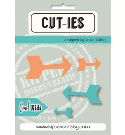 Stanzschablone Cut-ies - Cool Kids Arrow