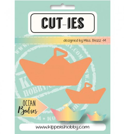 Stanzschablone Cut-ies - Ocean Babies Paperboat