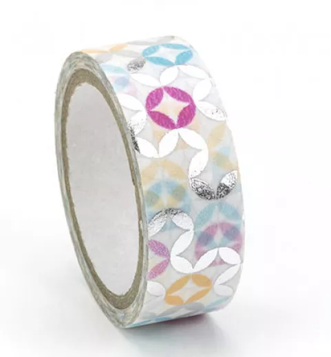 Washi Tape - Silber Style