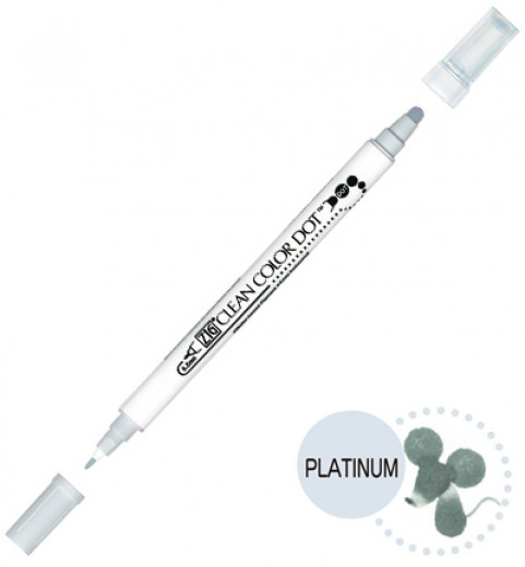 Clean Color Dot Stift - Platinum