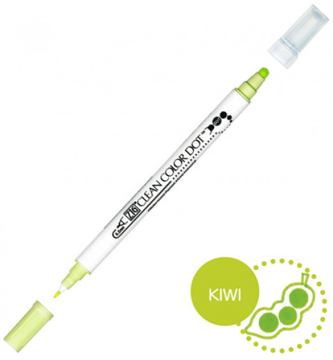 Clean Color Dot Stift - Kiwi