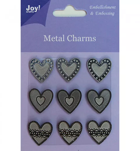 Metal Charms - Herzen