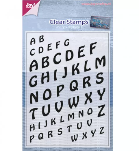 Clear Stamps - Merys Alphabet