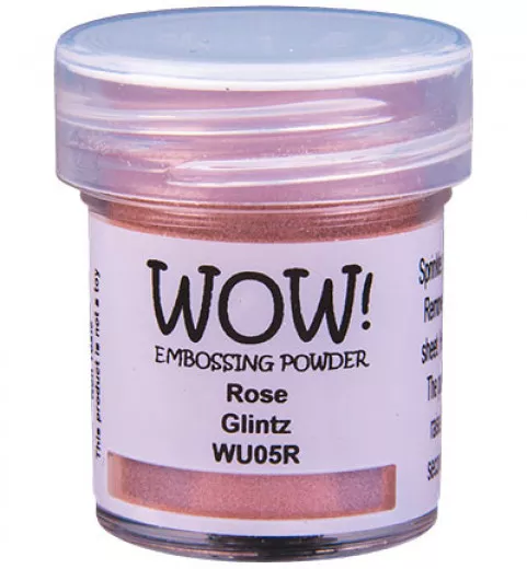 WOW! Embossing Powder - Rose Glintz Regular