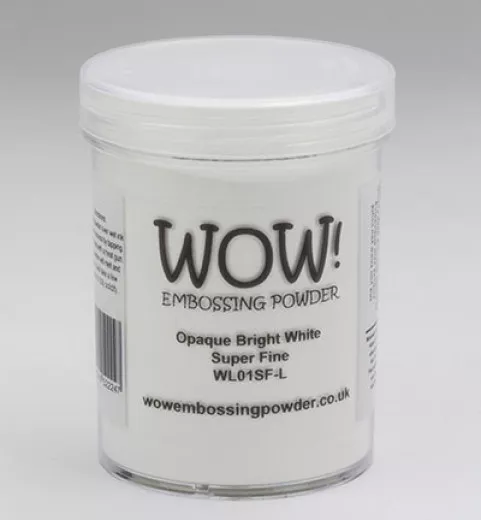 WOW! Metallic Colours - Opaque Bright White Super Fine (gross)