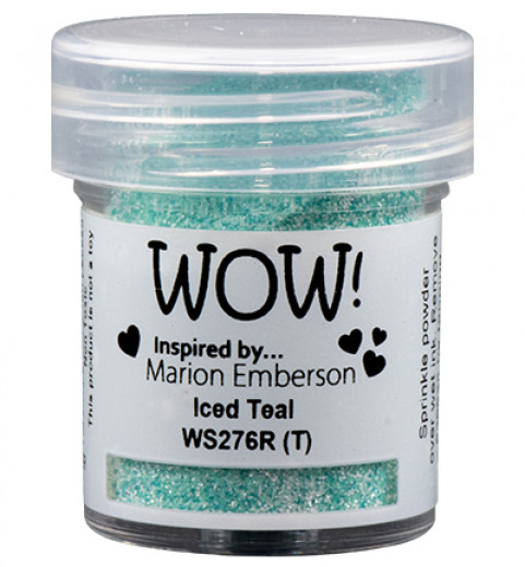 Wow Embossing Glitter - Iced Teal