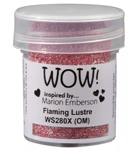 WOW! Embossing Glitter - Flaming Lustre (O, M)