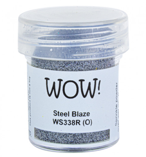 Wow Embossing Glitter - Steel Blaze