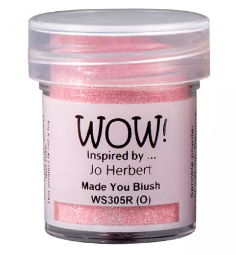 Wow Embossing Glitter - Made You Blush