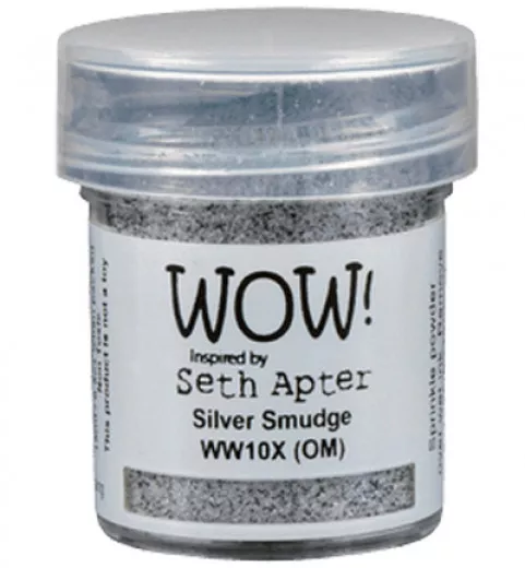 WOW! Embossing Powder - Silver Smudge (O, M)