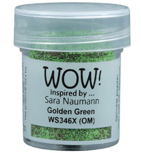 Wow Embossing Glitter - Golden Green (OM)