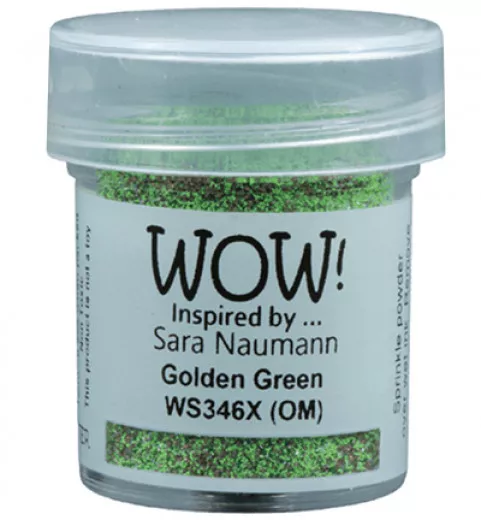 WOW! Embossing Glitter - Golden Green (O, M)