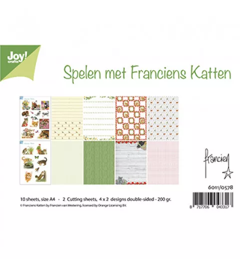 Spelen met Franciens Katten - Paper Set