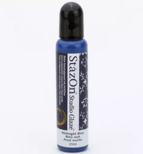 Stazon Studio Glaze - Midnight Blue