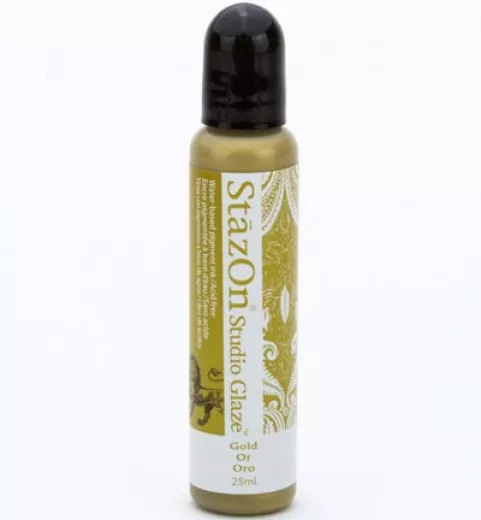 Stazon Studio Glaze - Gold