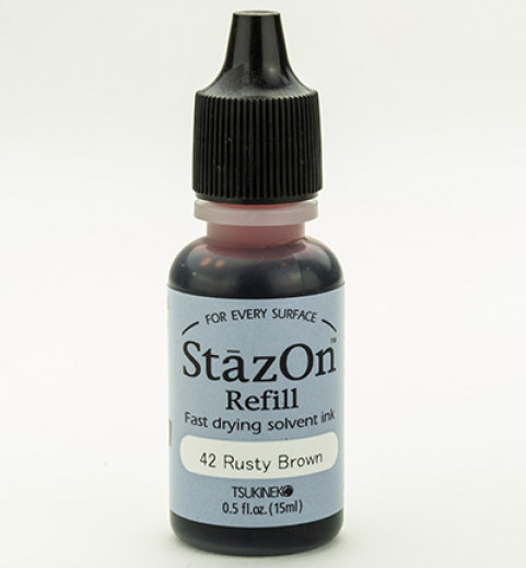 StazOn Re-Inker - Rusty Brown