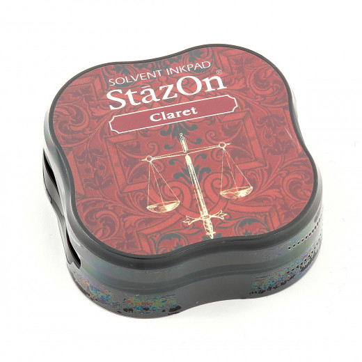 StazOn Midi Stempelkissen - Claret (23)