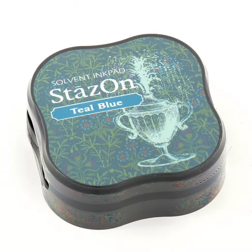 StazOn Midi Stempelkissen - Teal Blue (63)