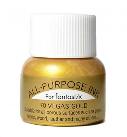 All Purpose Metallic Ink - Vegas Gold