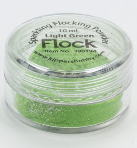 Sparkling Flocking Powder - Light Green