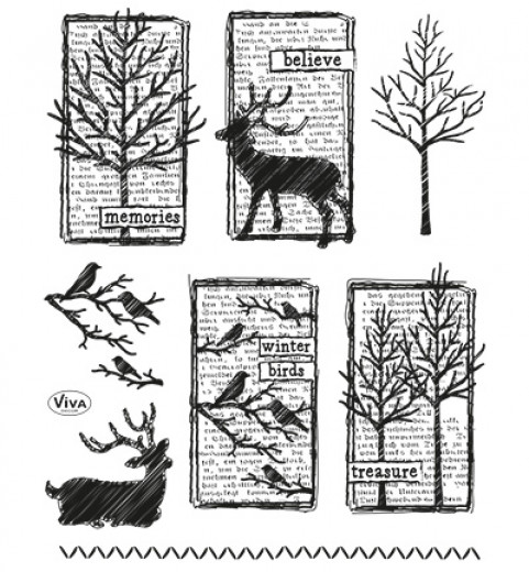 Clear Stamps - Winterimpressionen