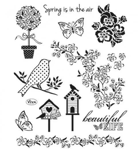 Clear Stamps - Frühling