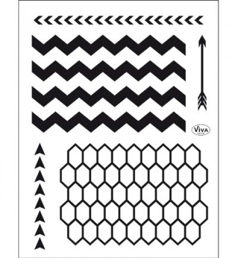 Clear Stamps - Graphische Hintergründe