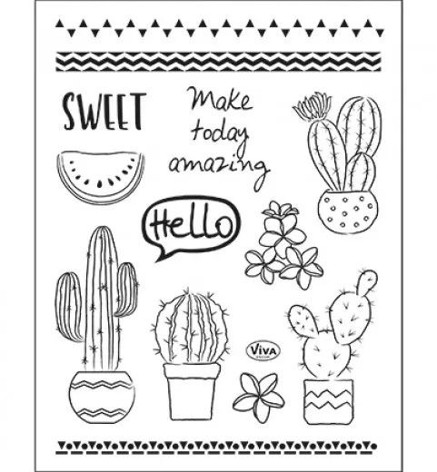 Clear Stamps - Kaktus