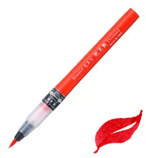 Kuretake Cambio Tambien Brush Marker - Red