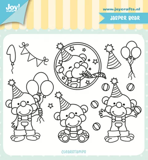 Clear Stamps - Jasper Bear