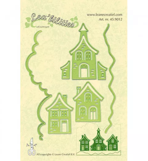 Lea bilitie Präge- Schneideschblone - Houses