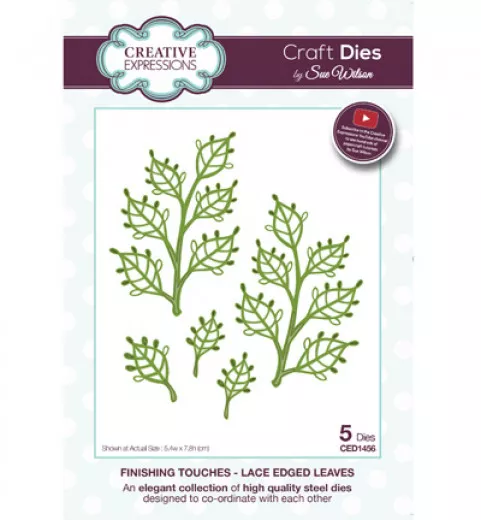 Craft Dies - Lace Edged Leaves