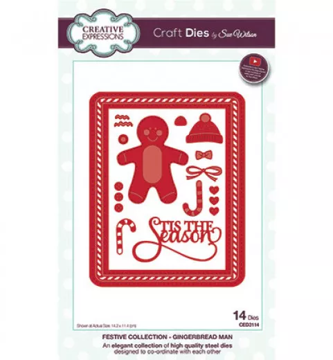 Craft Dies - Gingerbread Man