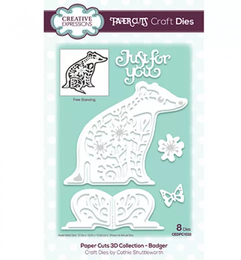 Craft Dies - 3D Badger