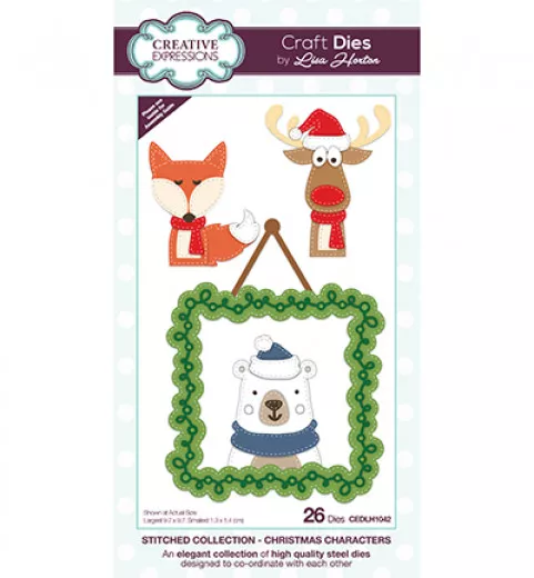 Craft Dies - Stitched Christmas Characters