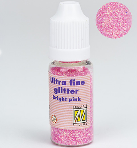 Flasche ultrafeiner Glitter rosa