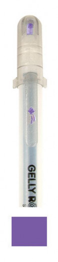 Gelly Roll Stardust Gelstift - marineblau Stern